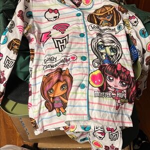 Monster High Graphic Pajama Set